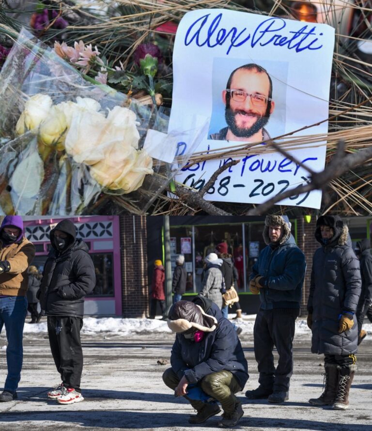 The woman Alex Pretti was protecting is an EMT.