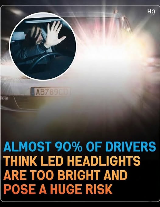 Blinded by the Light? 90% of Drivers Say LED Headlights Are Just Too Much