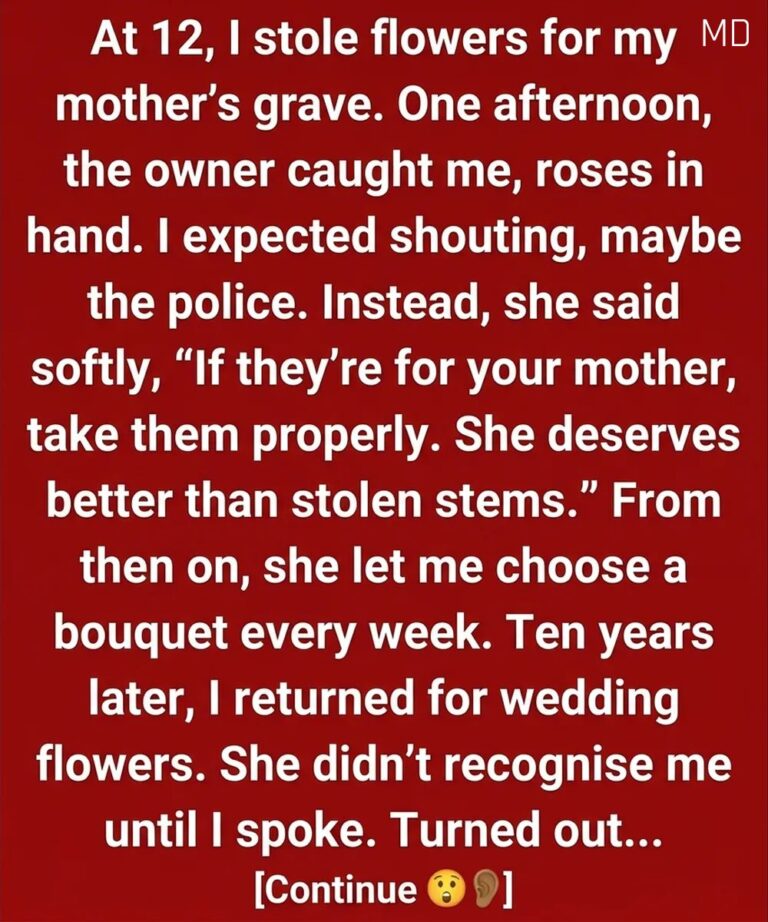 Awesome story…  The Flower Shop Kindness I Never Forgot