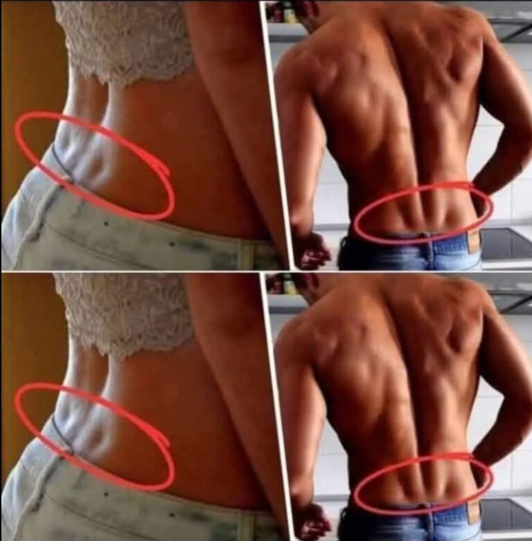 If you have these two holes in your back, it means…
