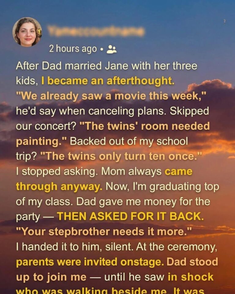 The Graduation Day That Showed Me Who Truly Stood by My Side