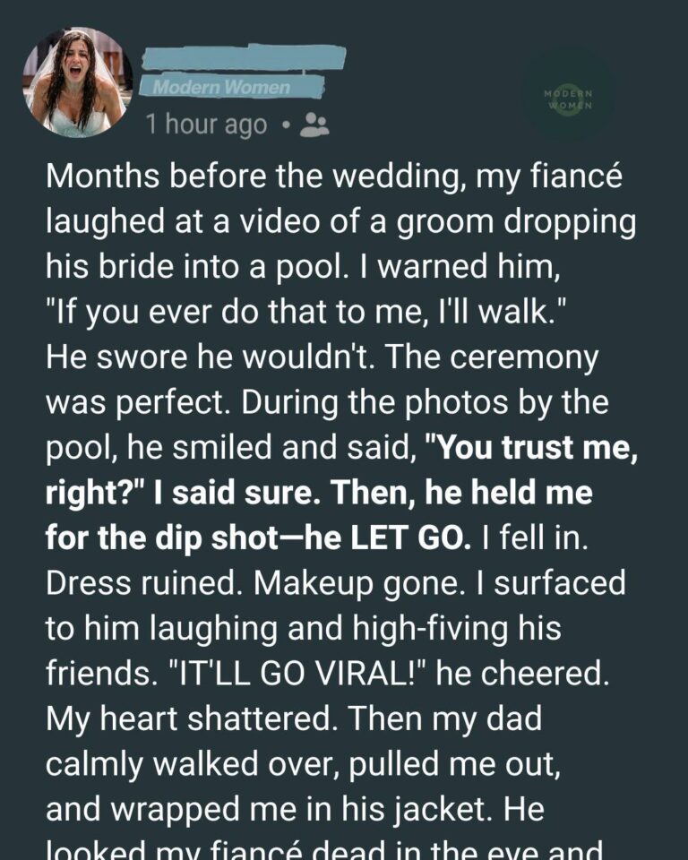 At my wedding, everything went well.