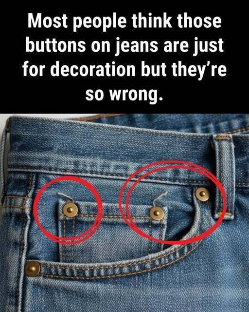 The Real Purpose Behind the Small Metal Details on Jeans