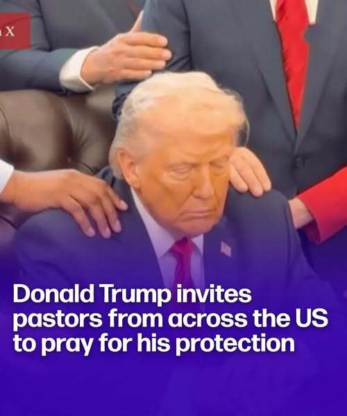 Trump asks US clergy to offer prayers for his safety.