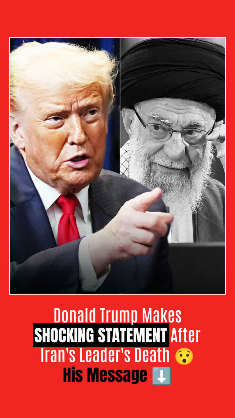 Following the d3ath of the Iran leader, Donald Trump breaks his silence with a seven-word message.
