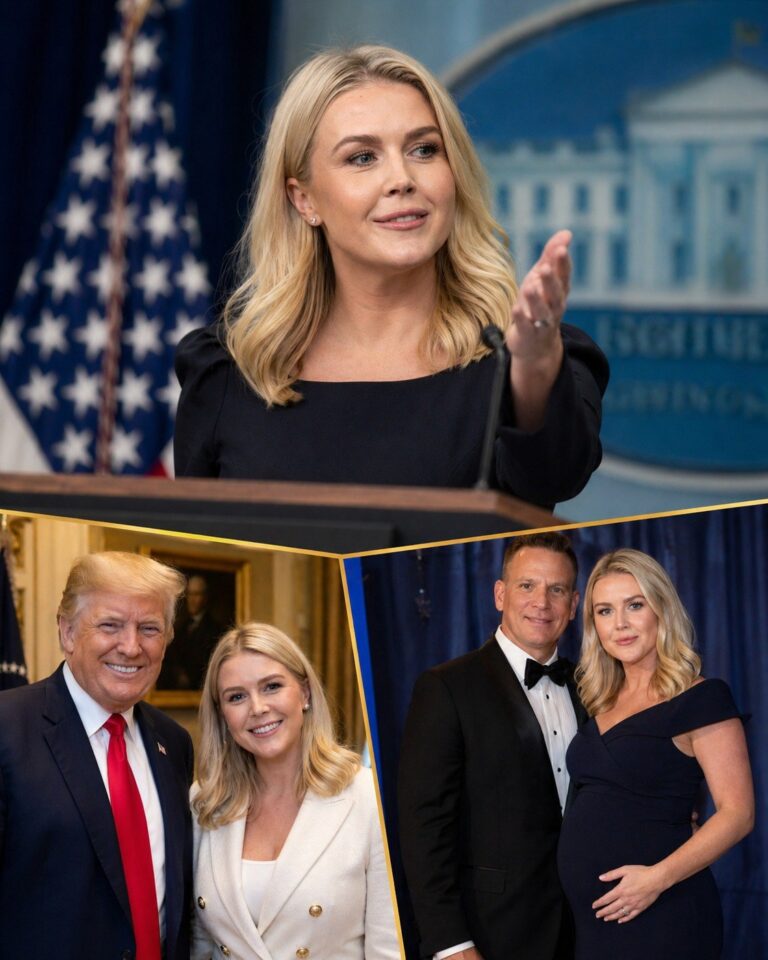 “Karoline Leavitt Praised After Emotional Announcement Ahead of Maternity Leave”