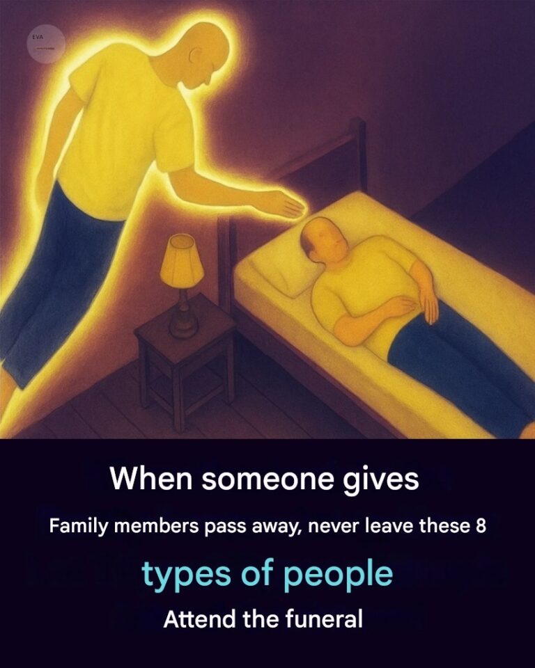 When a family member passes away, never let