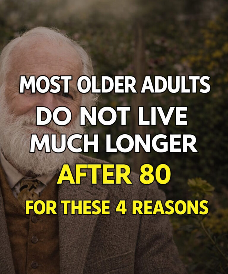 Why Most People Do Not Make It Past 80, And the 4 Simple Habits That Change Everything
