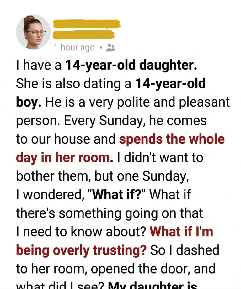 A Mother’s Instinct Reveals a Deeper Lesson About Respect, Boundaries, and Protecting Self-Worth When a Seemingly Innocent Situation Uncovers Early Signs of Emotional Imbalance in a Young Relationship