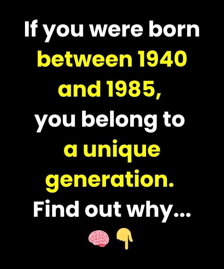 You belong to a generation that experienced some of the most significant changes in human history if you were born between 1940 and 1985.