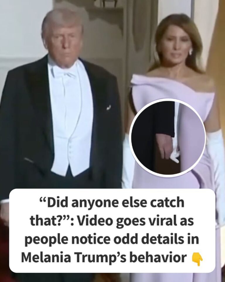 Melania’s video Trump’s unique encounter with him during a state dinner becomes viral.