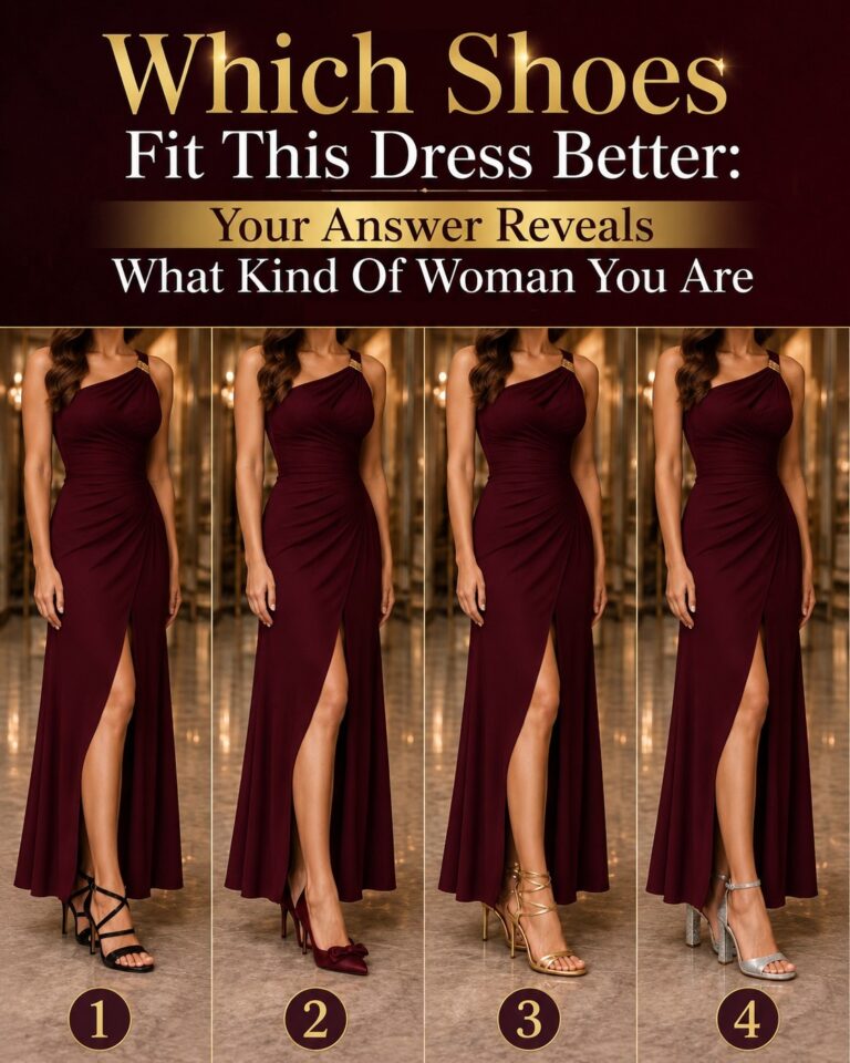 Which Shoes Are Better for This Outfit? Your Response Shows What Kind of Woman You Are