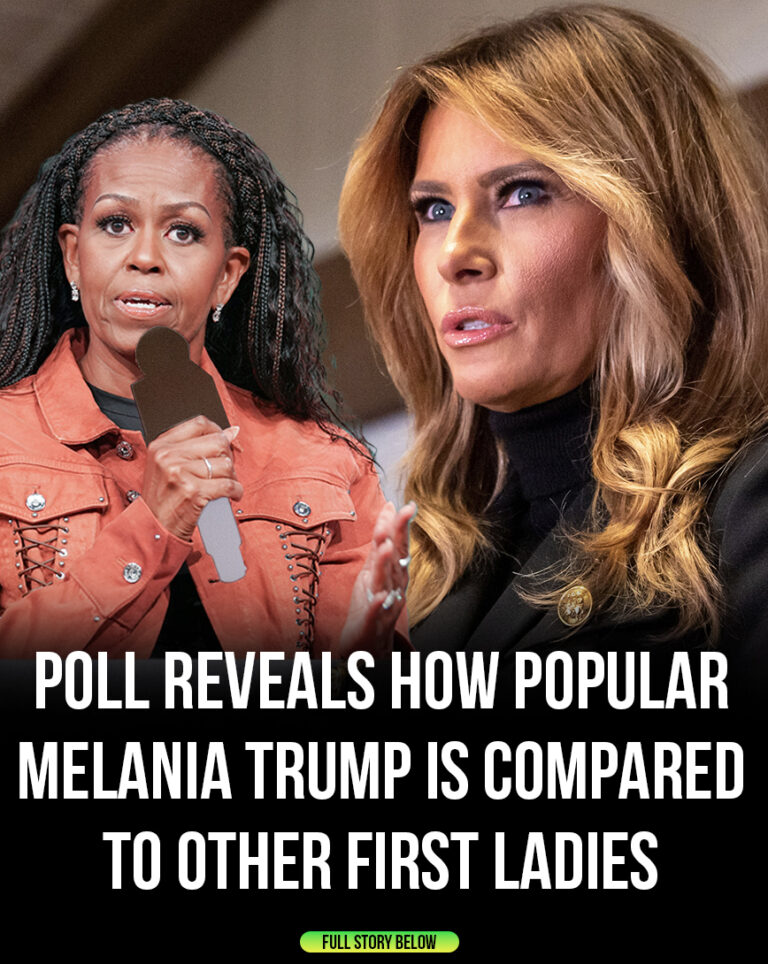New poll reveals how popular Melania Trump is compared to other First Ladies