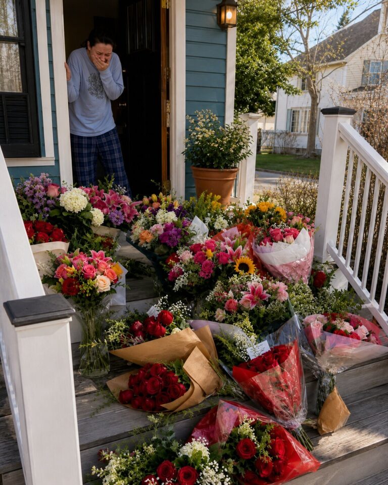 A Hundred Roses Covered My Porch While I Was Away Then I Found the Note That Destroyed My World