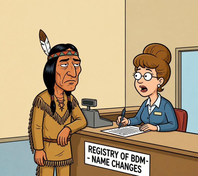 Indian warrior decided to change his name!