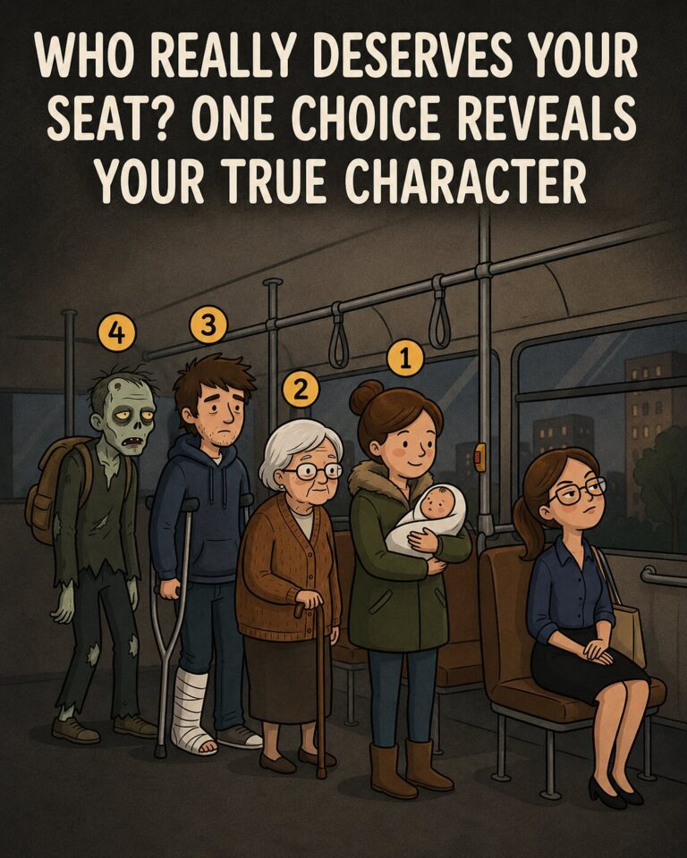 Who Really Deserves Your Seat? One Choice Reveals Your True Character