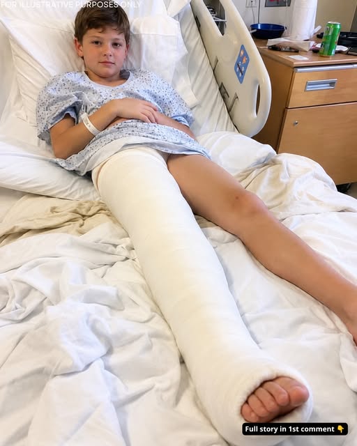I Went to the Hospital to Care for My Son After He Broke His Leg – Then the Nurse Slipped Me a Note, “He’s Lying. Check the Camera at 3 a.m.