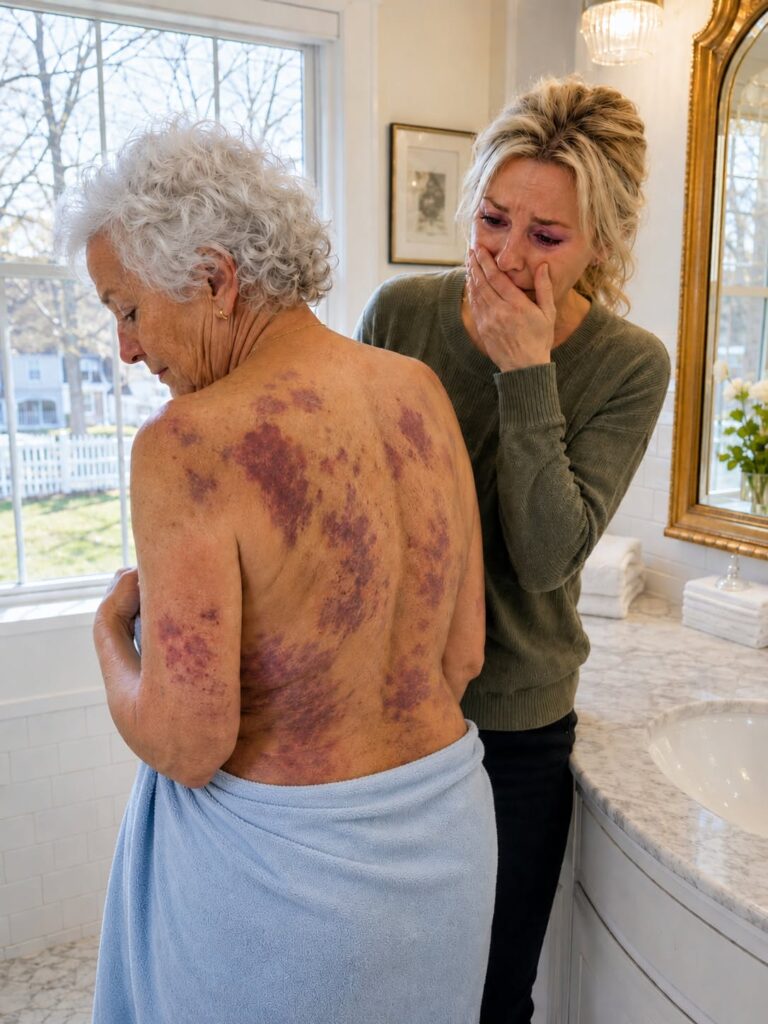 I came home to visit my elderly mother