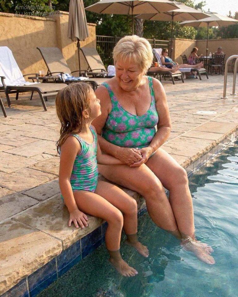 A Rude Woman Made Fun of Me by the Pool, Saying I ‘Should Be Ashamed to Wear a Swimsuit at My Age’ – What My 6-Year-Old Granddaughter Did Next Made Her Tremble