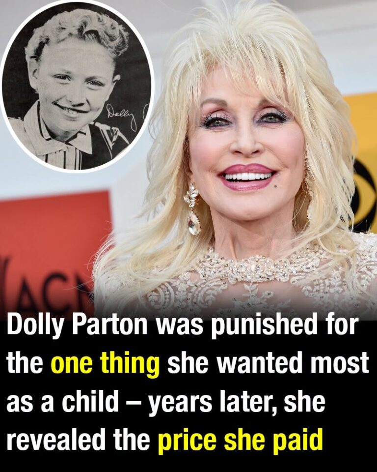 Dolly Parton was punished for the one thing she wanted most as a child