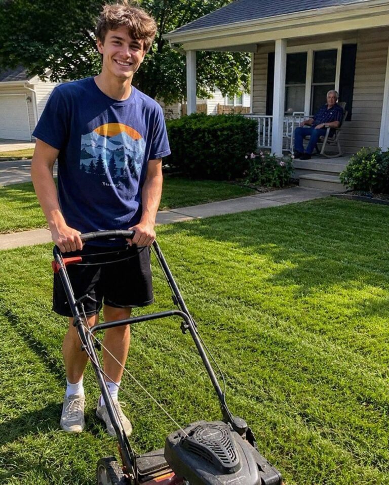 My Teenage Son Mowed Our Lonely Neighbor’s Lawn for Free Every Saturday for 4 Years