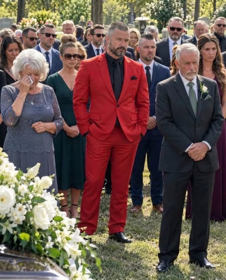I Was Furious When My Brother Showed Up to Dad’s Funeral in a Red Suit