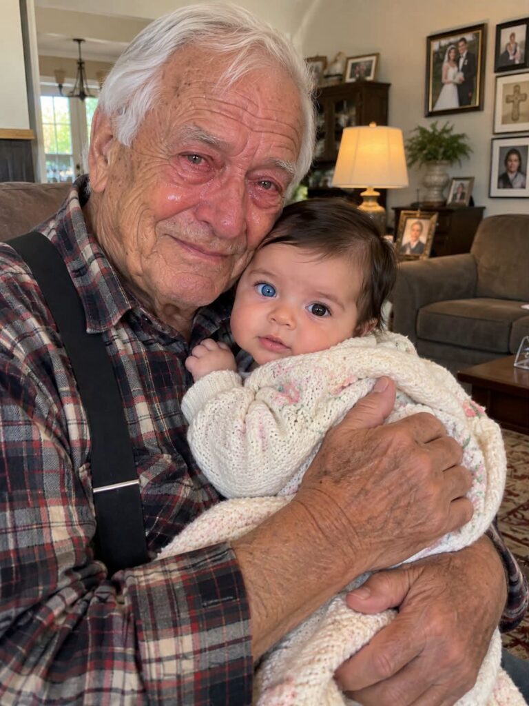 I Brought My Newborn to Meet the Grandpa Who Raised Me, Then He Saw Her Face and Started Crying