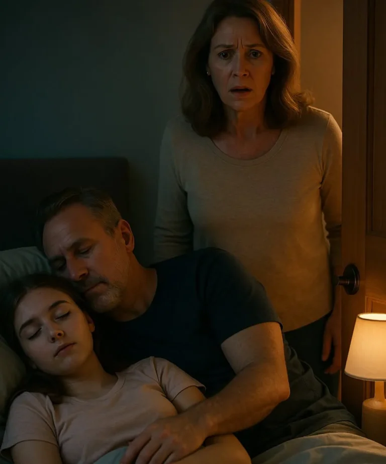 Every Night, My Husband Went to Sleep in Our