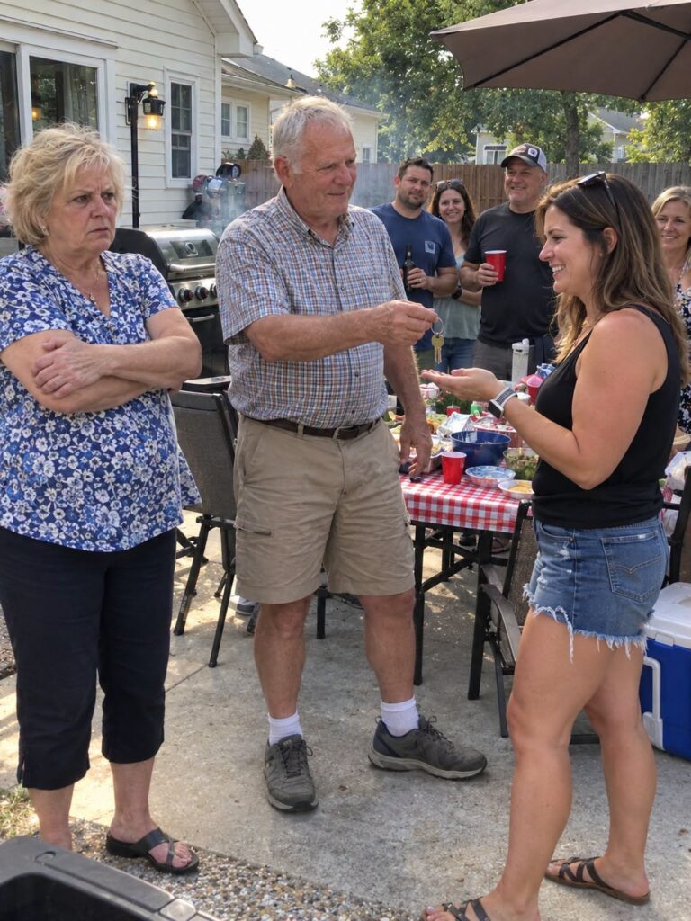 My Husband Announced at Our Family Barbecue That He Was Giving Our House to His Daughter, Without Even Asking Me