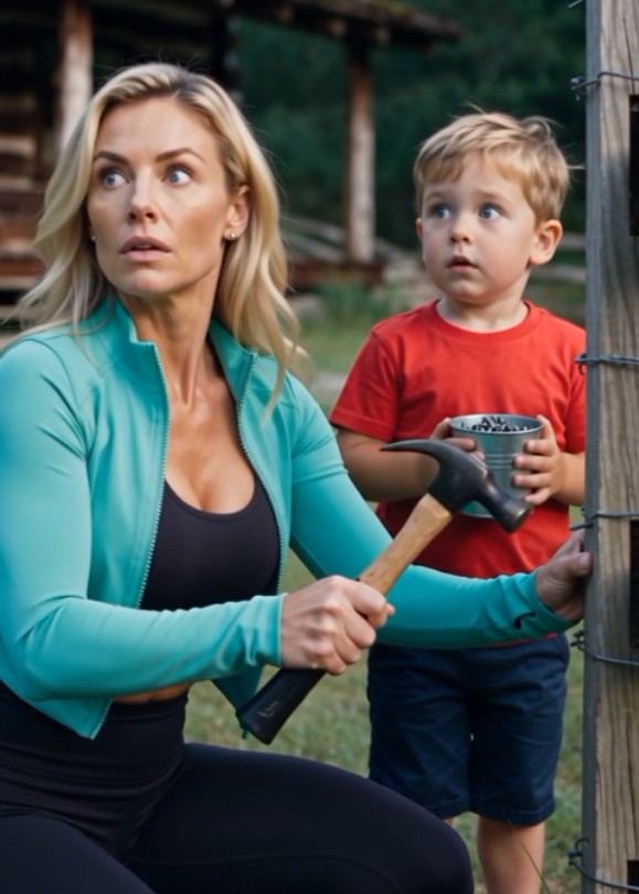 SHE MOVED TO A QUIET CABIN BY THE POND SO HER LITTLE BOY COULD GROW UP SAFE THEN THREE BLACK CARS CAME RACING DOWN THE ROAD.